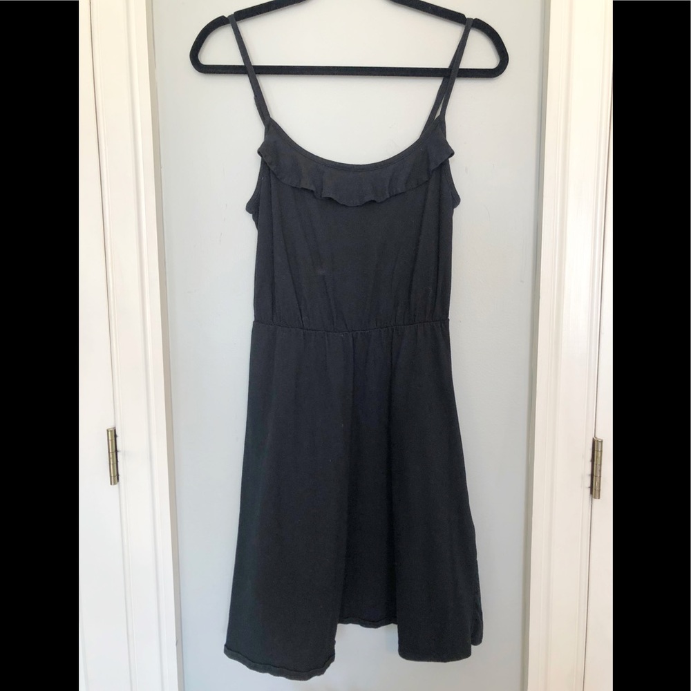 Ann Taylor LOFT black fit and flare dress